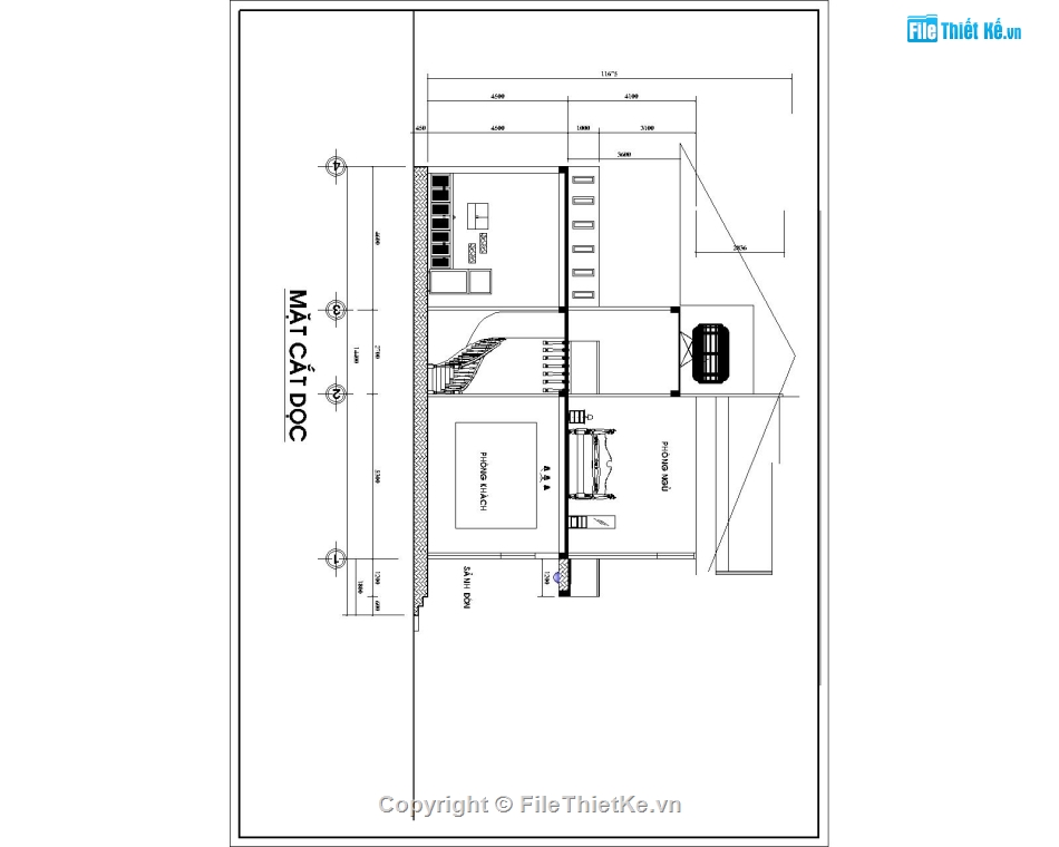 Sketchup nhà phố,File sketchup ngoại thất,file su cad nhà phố 2 tầng,nhà phố 2 tầng 6x14.4m